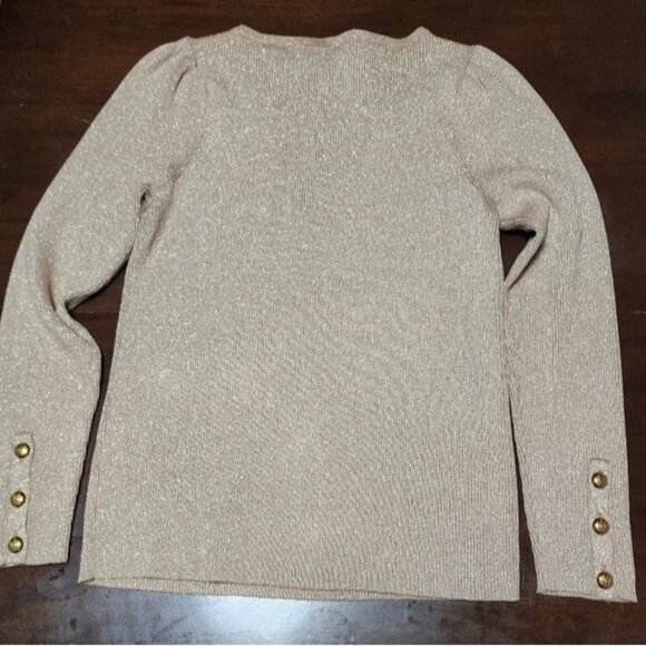 Lauren Ralph Lauren Gold Sweater - Picture 11 of 13